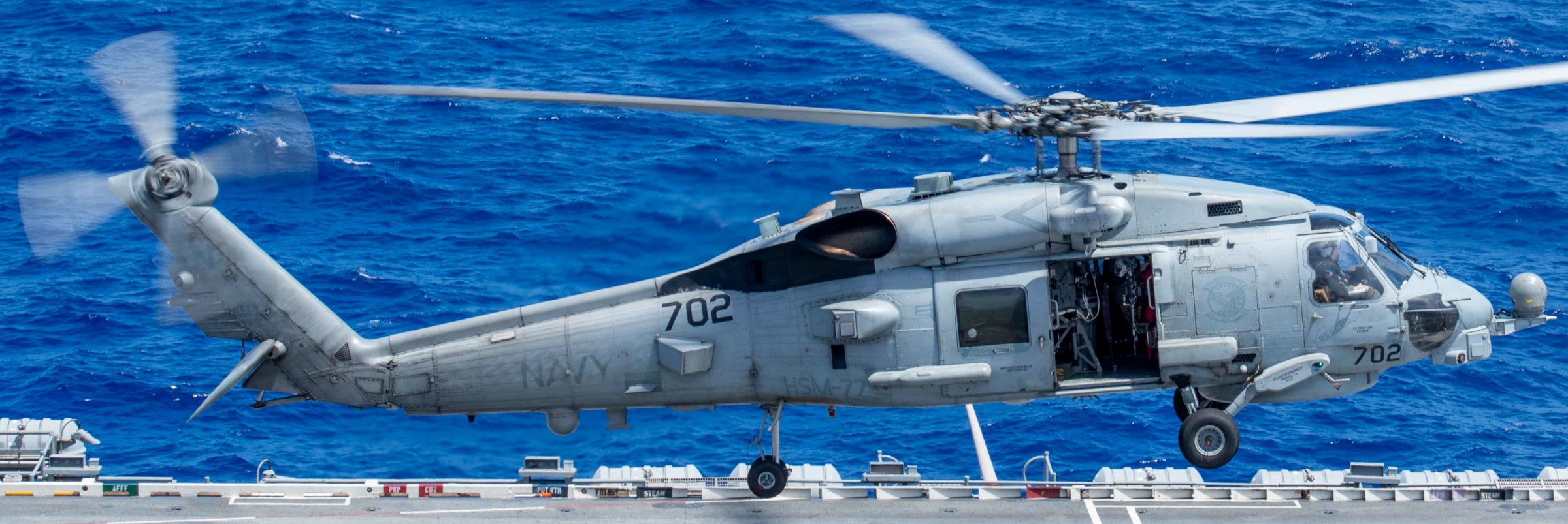 hsm-77 saberhawks helicopter maritime strike squadron mh-60r seahawk cvw-5 cvn-76 uss ronald reagan 107