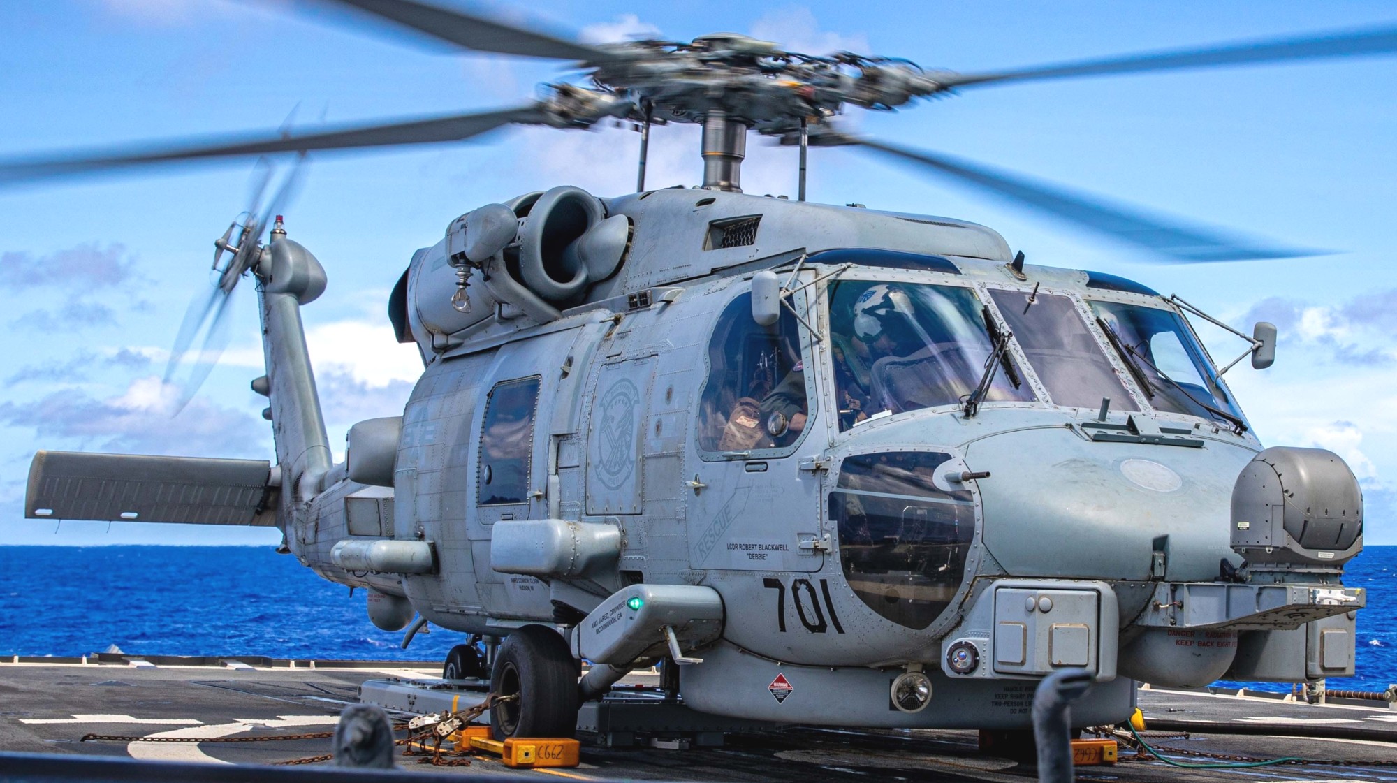 hsm-77 saberhawks helicopter maritime strike squadron mh-60r seahawk cg-62 uss chancellorsville 2022 111