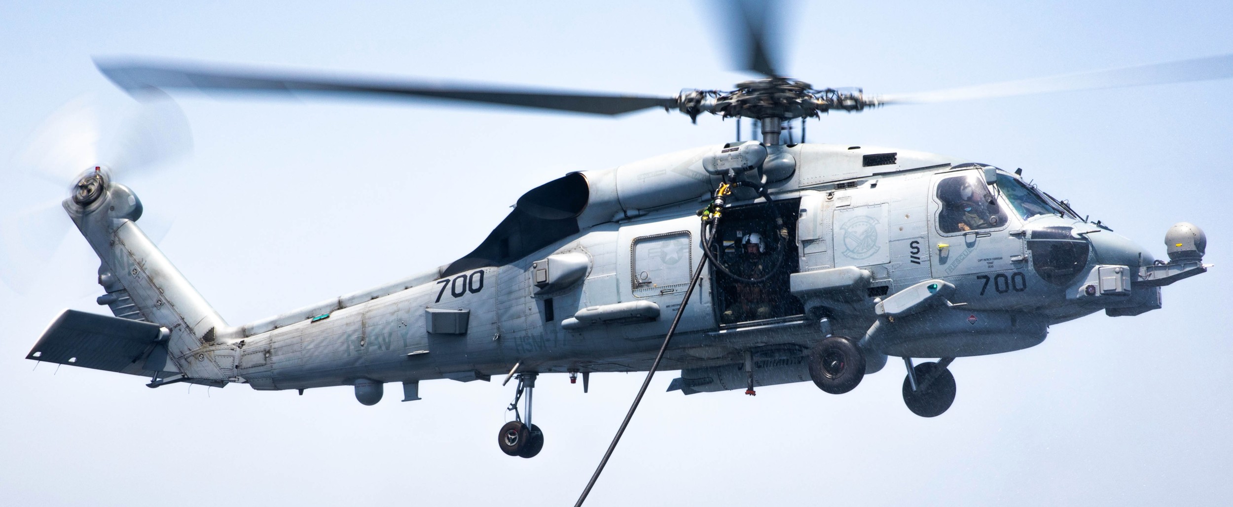 hsm-77 saberhawks helicopter maritime strike squadron mh-60r seahawk cvw-5 uss robert smalls 117