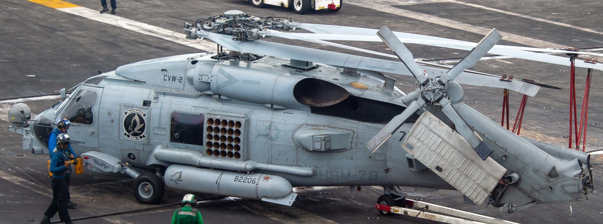 hsm-78 blue hawks helicopter maritime strike squadron mh-60r seahawk cvw-2 uss carl vinson cvn-70 60