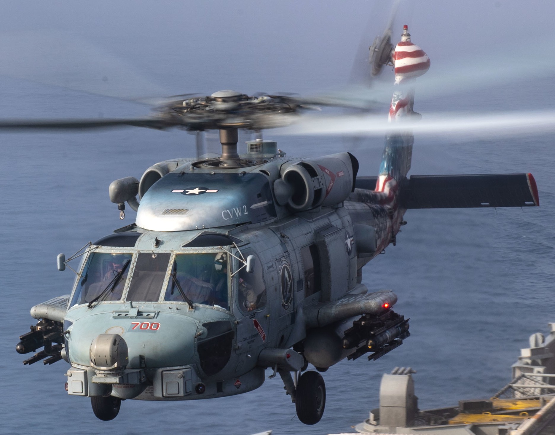 hsm-78 blue hawks helicopter maritime strike squadron mh-60r seahawk cvw-2 uss carl vinson cvn-70 76
