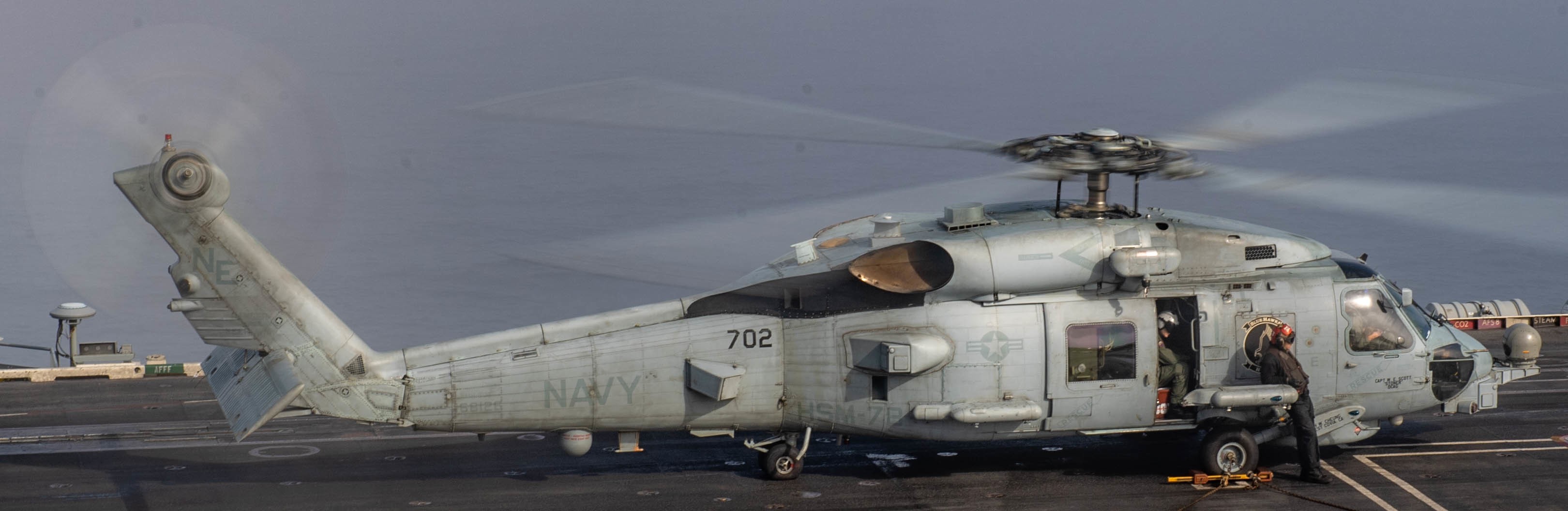 hsm-78 blue hawks helicopter maritime strike squadron mh-60r seahawk cvw-2 uss carl vinson cvn-70 77