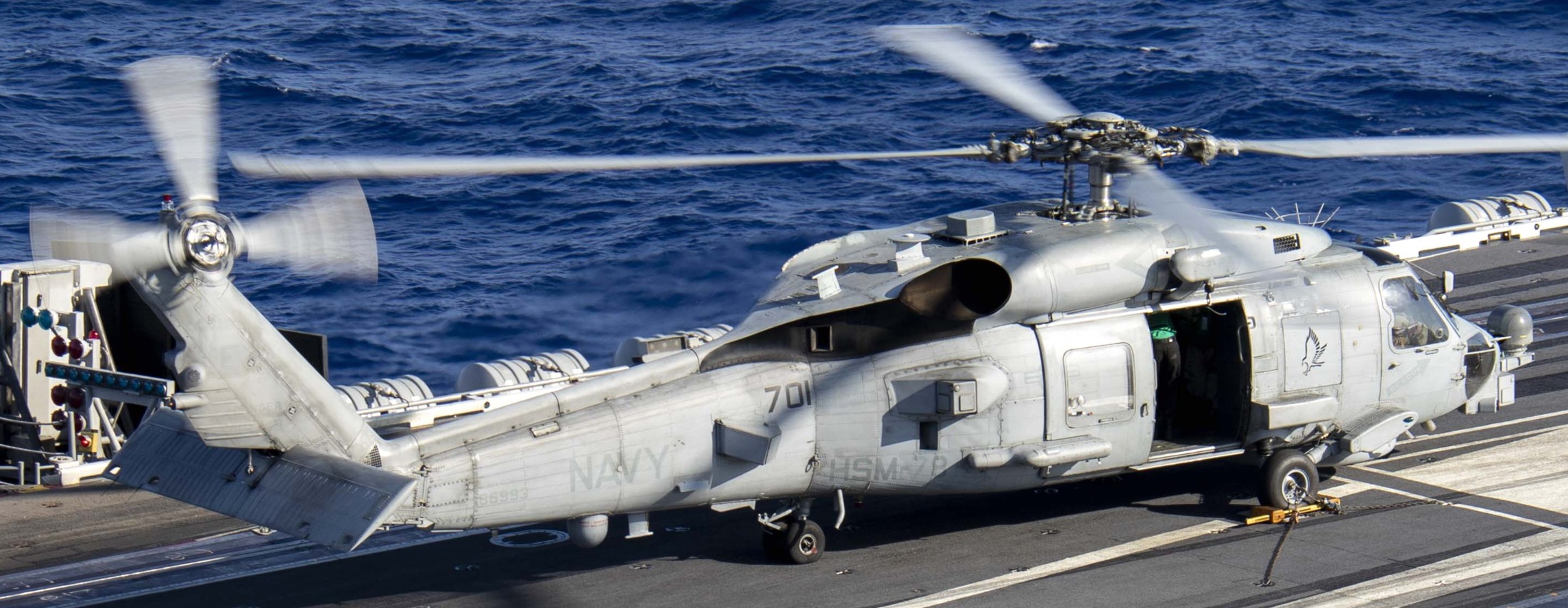 hsm-78 blue hawks helicopter maritime strike squadron mh-60r seahawk cvw-2 uss carl vinson cvn-70 83