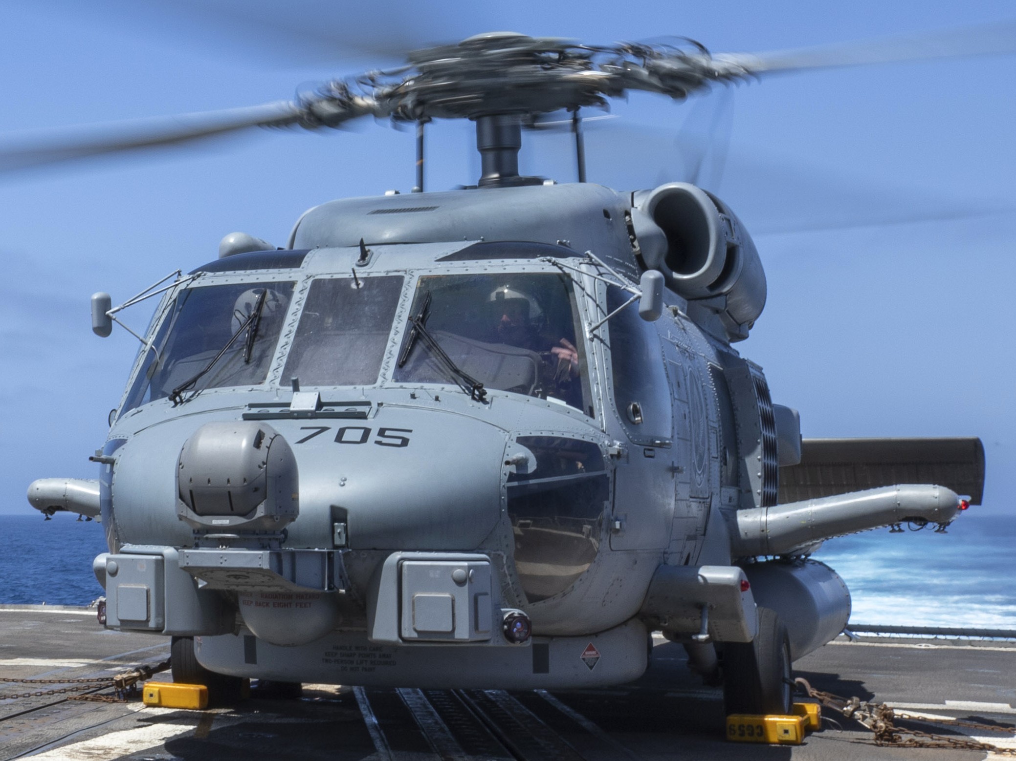 hsm-78 blue hawks helicopter maritime strike squadron mh-60r seahawk us navy cg-59 uss princeton 93
