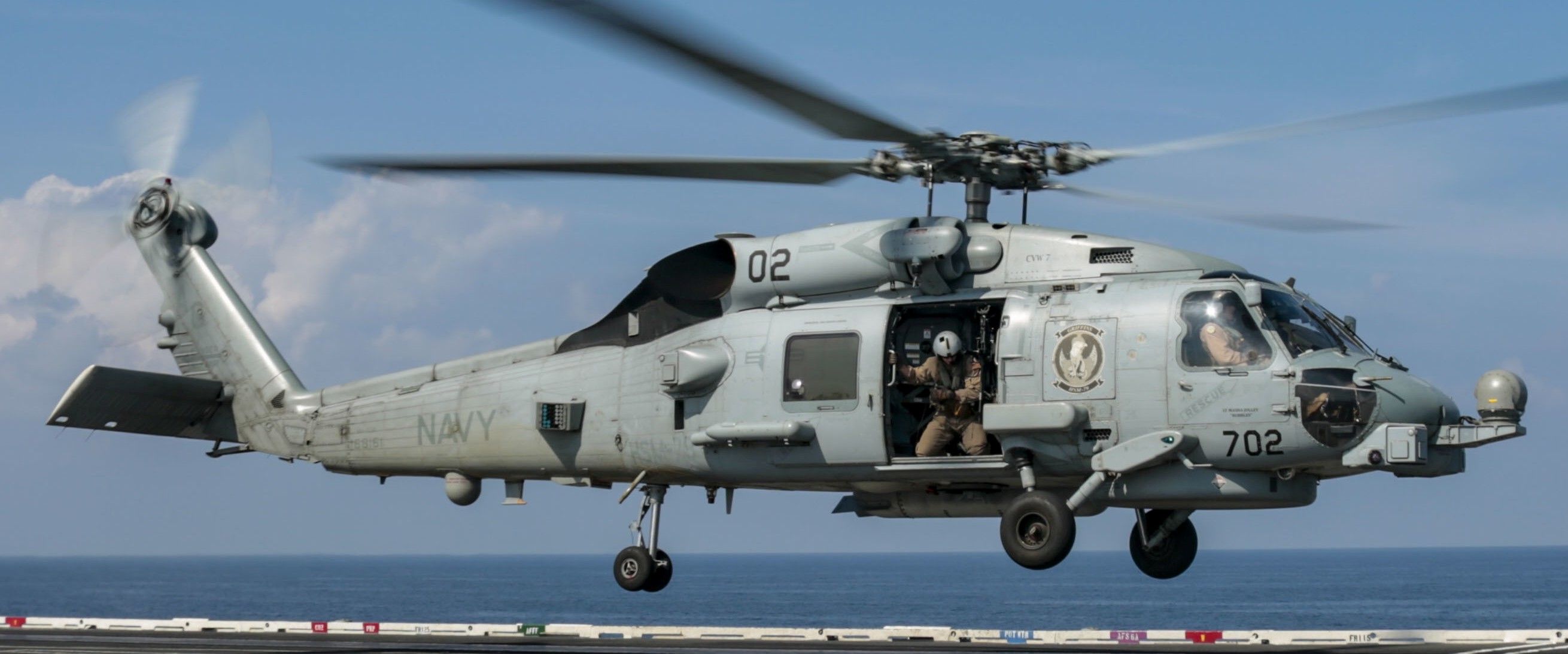 hsm-79 griffins helicopter maritime strike squadron mh-60r seahawk us navy uss abraham lincoln cvn-72 2019