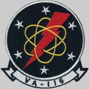 va-116 atkron patch insignia crest badge cutlass fury roadrunners us navy