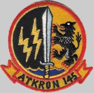 attack squadron va-145 swordsmen patch insignia crest badge atkron us navy