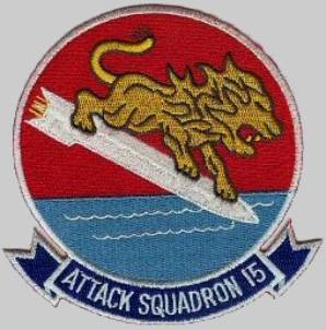 va-15 valions patch crest insignia badge attack squadron atkron us navy