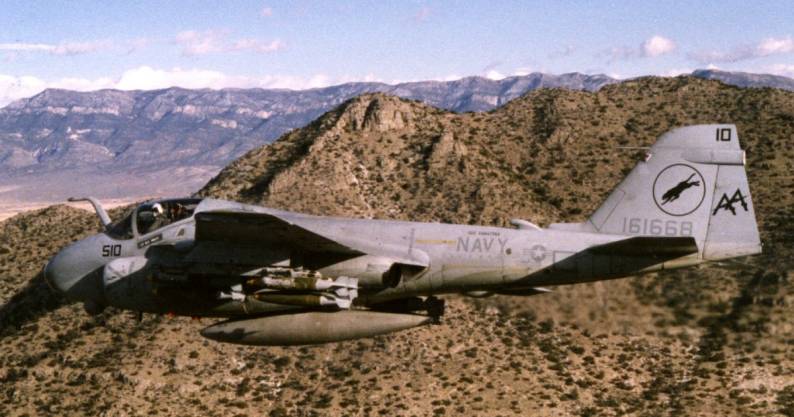 va-35 black panthers attack squadron atkron a-6e intruder cvw-17 uss saratoga cv 60