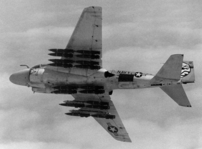 attack squadron va-35 black panthers cvw-9 uss enterprise cvan 65 gulf of tonkin 1968 a-6 intruder