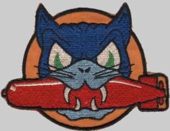 va-55 torpcats crest insignia patch badge attack squadron us navy