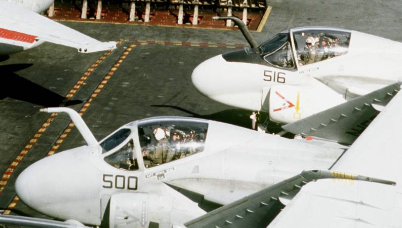 va-95 green lizards a-6e intruder ka-6d carrier air wing cvw-11 uss abraham lincoln cvn 72