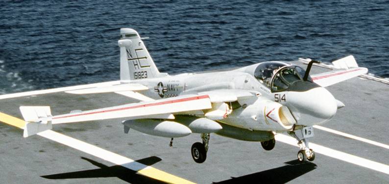 attack squadron va-95 green lizards ka-6d intruder cvw-11 uss abraham lincoln cvn 72