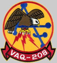 vaq-208 jockeys crest insignia patch badge tactical electronic warfare squadron tacelron ka-3b skywarrior