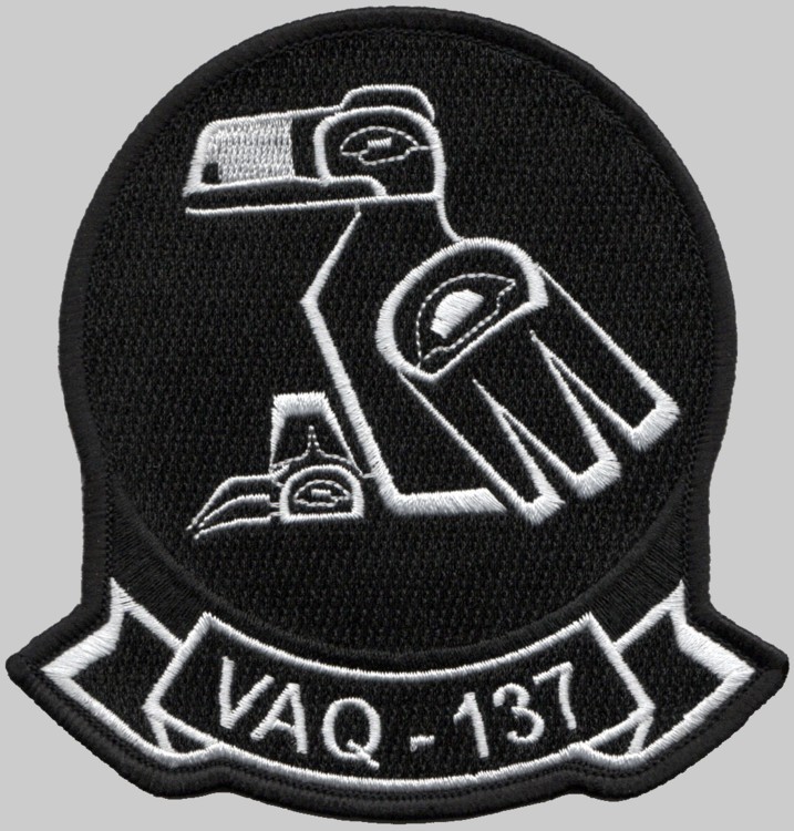 vaq-137 rooks insignia crest patch badge electronic attack squadron us navy 02p