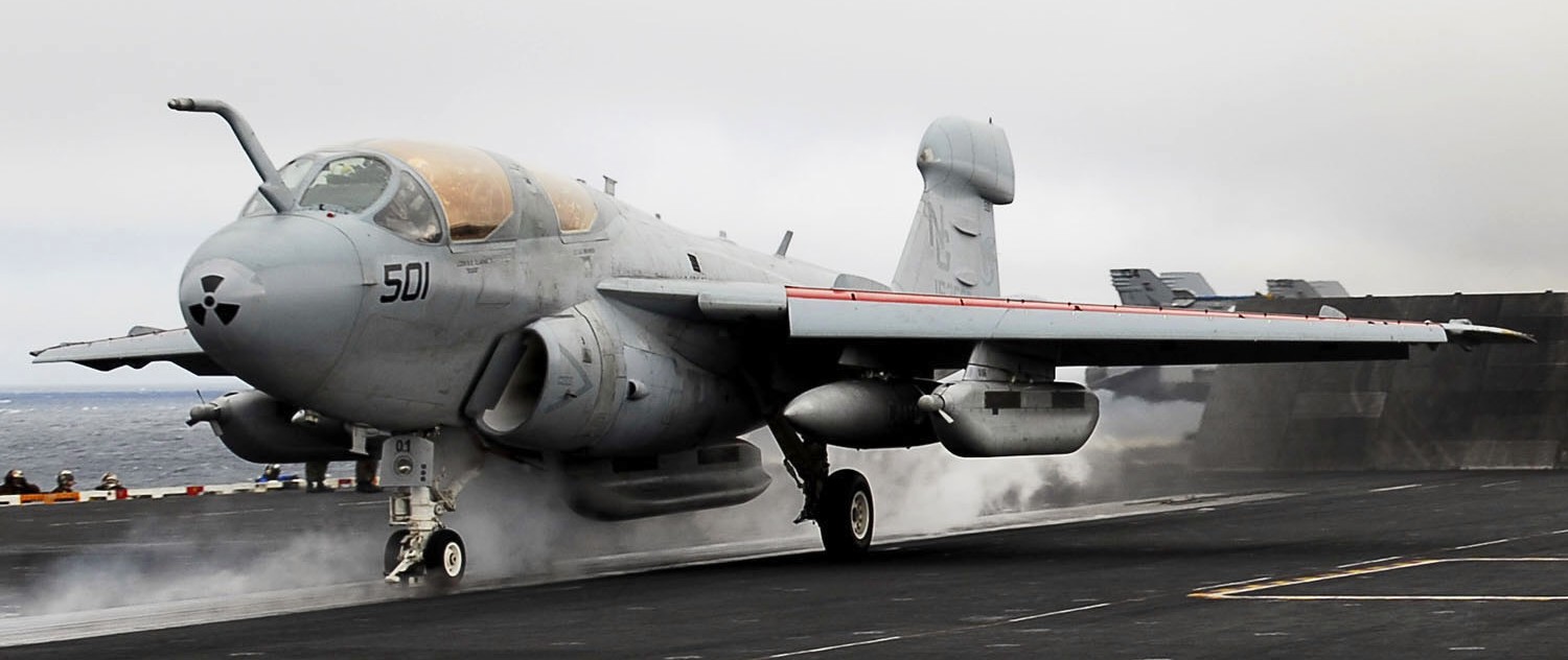 vaq-138 yellowjackets electronic attack squadron us navy ea-6b prowler carrier air wing cvw-9 uss john c. stennis cvn-74 16