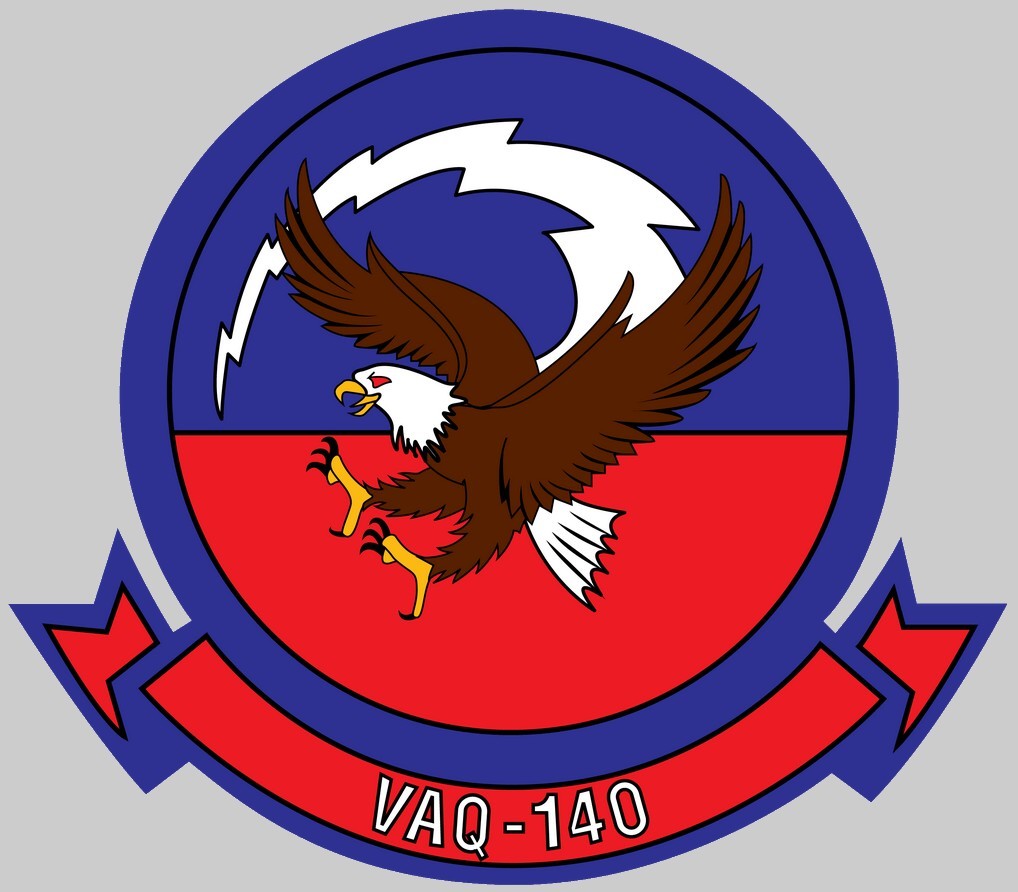 vaq-140 patriots insignia crest patch badge electronic attack squadron us navy ea-18g growler 02x