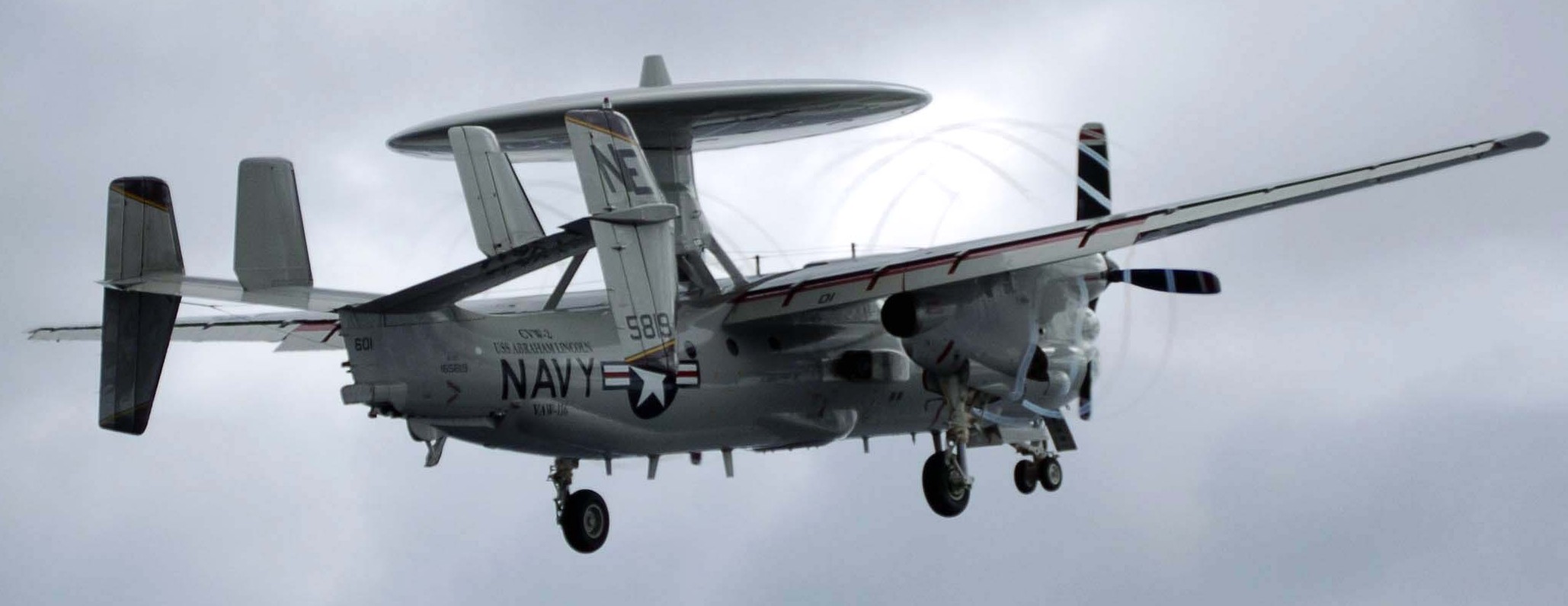 vaw-116 sun kings airborne command control squadron carrier early warning cvw-2 uss abraham lincoln cvn-72 10