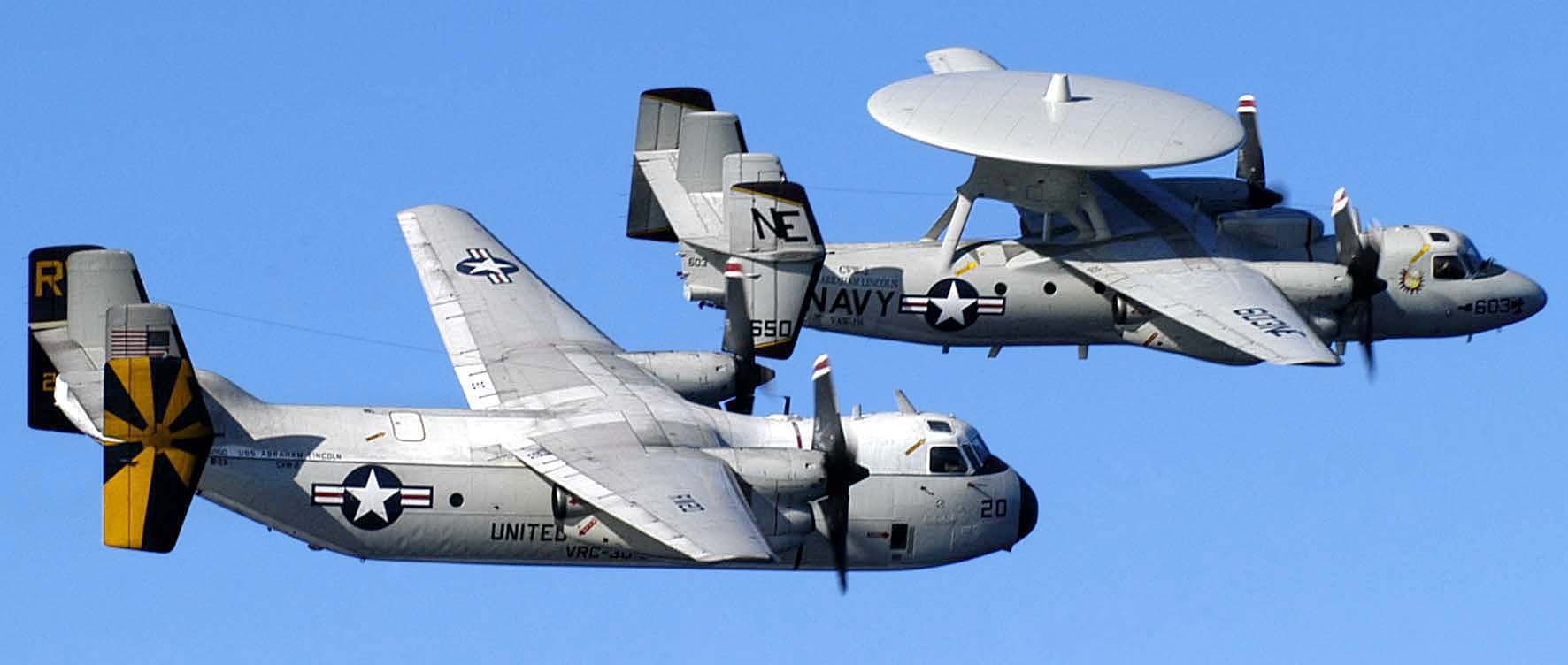 vaw-116 sun kings airborne command control squadron carrier early warning cvw-2 uss abraham lincoln cvn-72 11