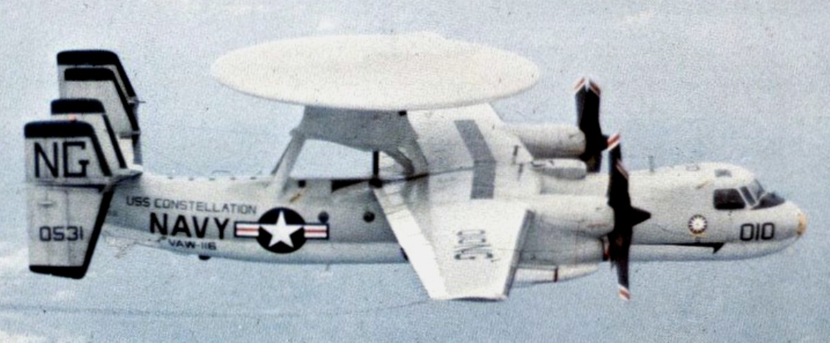 vaw-116 sun kings airborne command control squadron carrier early warning cvw-19 uss constellation cva-64 116