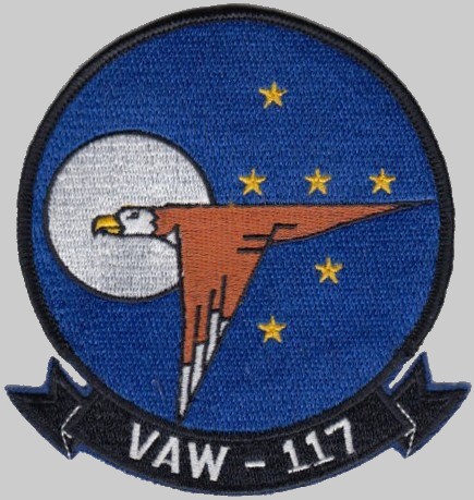 vaw-117 wallbangers insignia crest patch badge airborne command control squadron early warning carrier us navy 03p