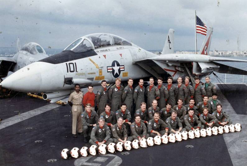 vf-14 tophatters fighter squadron us navy aircrew