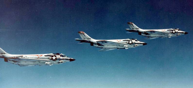 vf-14 tophatters f3h demon carrier air group cvg-1 uss forrestal cva 59
