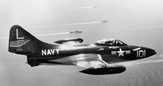 fighter squadron vf-71 fitron us navy f8f-1 bearcat f9f-2 panther f2h-3 banshee us navy