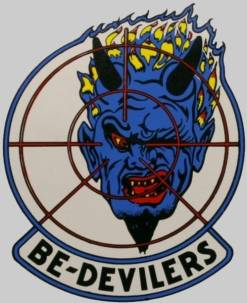 vf-74 be-devilers crest insignia patch badge fighter squadron fitron us navy
