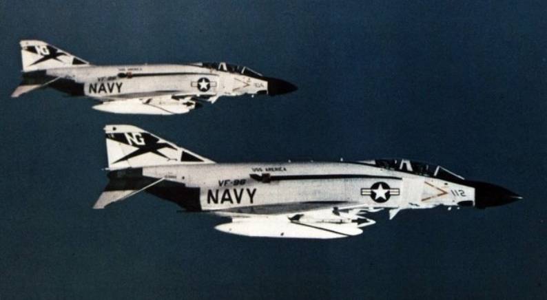 vf-96 fighting falcons cvw-9 uss america cva 66 1970