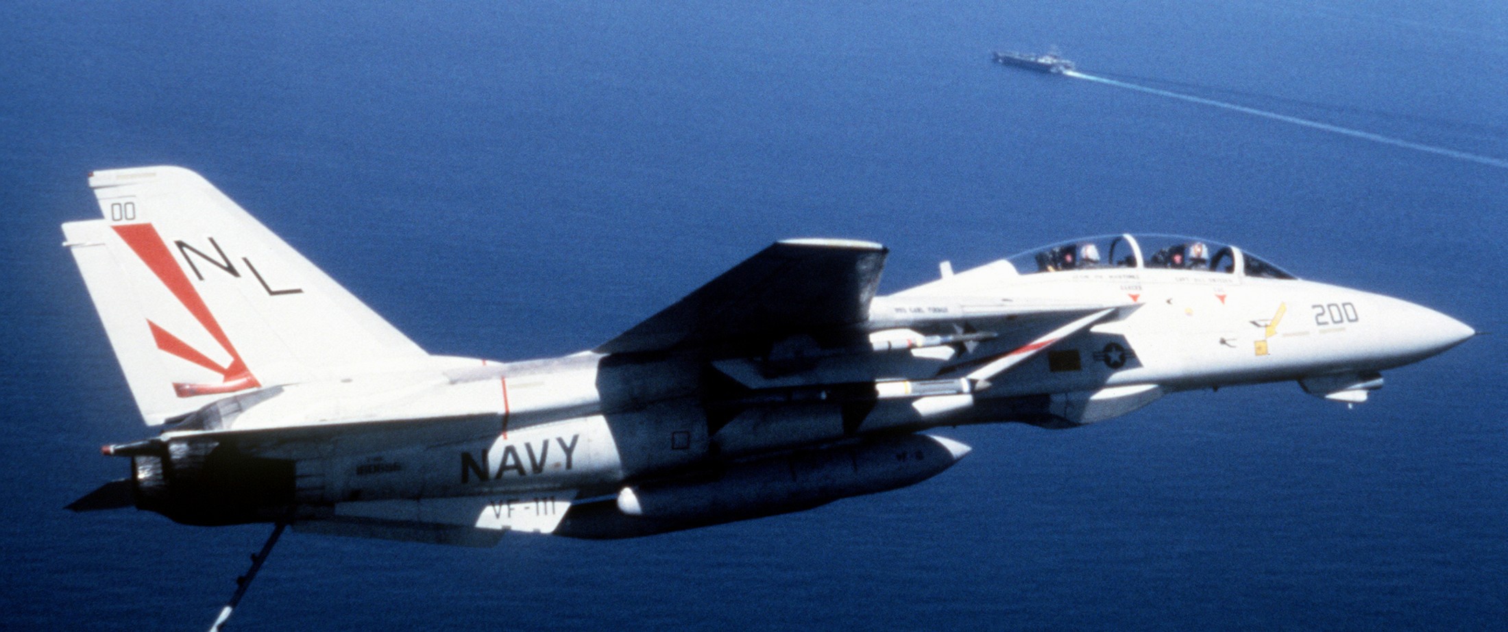 vf-111 sundowners fighter squadron f-14a tomcat cvw-15 uss carl vinson cvn-70 us navy 08