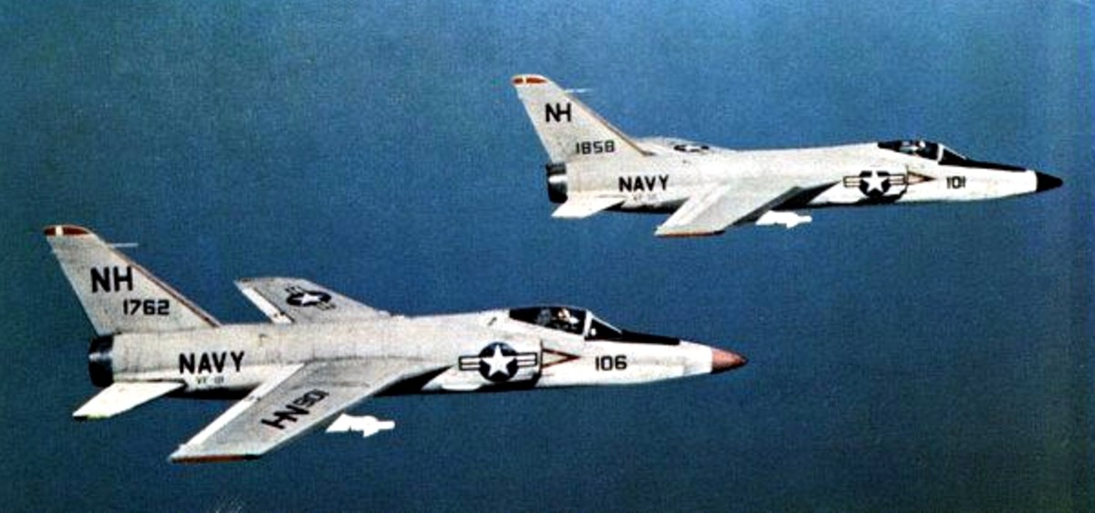 vf-111 sundowners fighter squadron f11f-1 tiger cvg-11 uss hancock cva-19 us navy 38