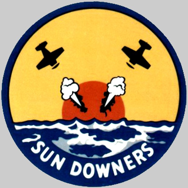 vf-111 sundowners insignia crest patch badge fighter squadron us navy 02c