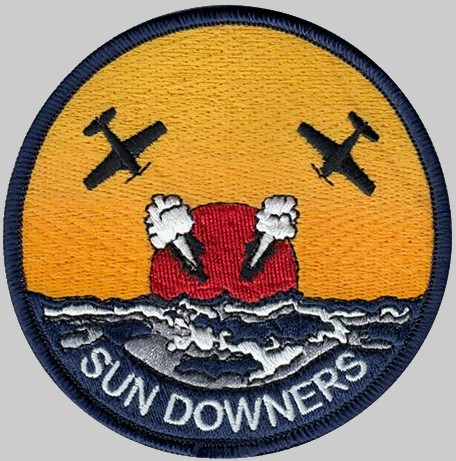 vf-111 sundowners insignia crest patch badge fighter squadron us navy 02p