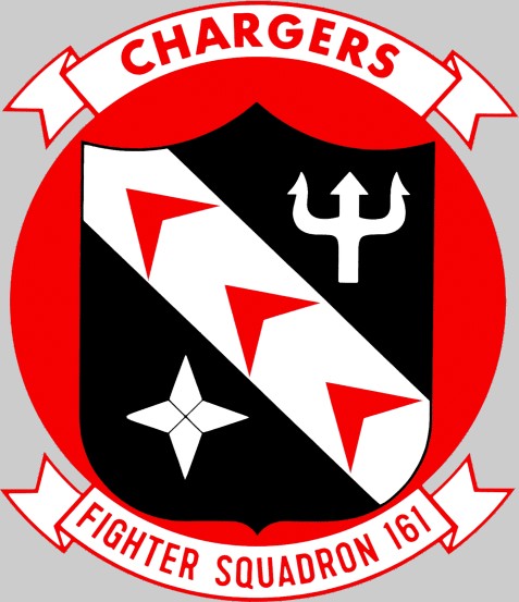 vf-161 chargers insignia crest patch badge fighter squadron us navy 02x
