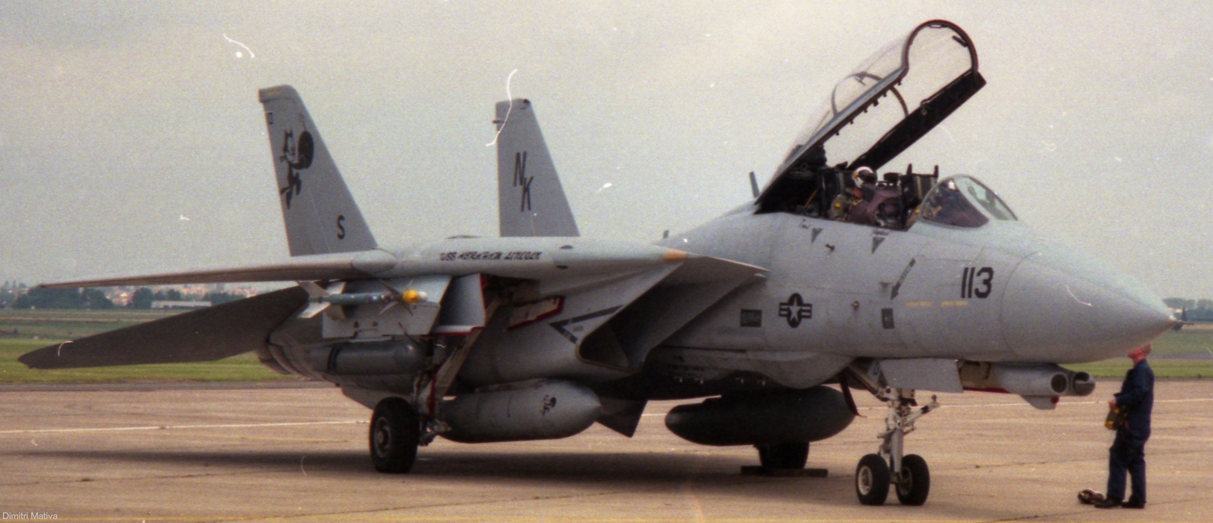 vf-31 tomcatters fighter squadron navy f-14d tomcat cvw-14 uss abraham lincoln cvn-72 19