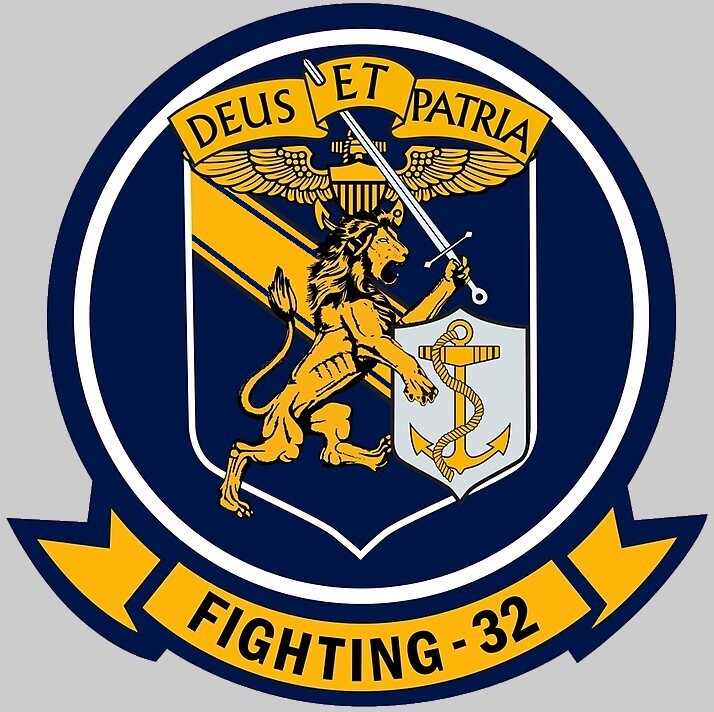 vfa-32 swordsmen insignia crest patch badge strike fighter squadron f/a-18f super hornet us navy 04x