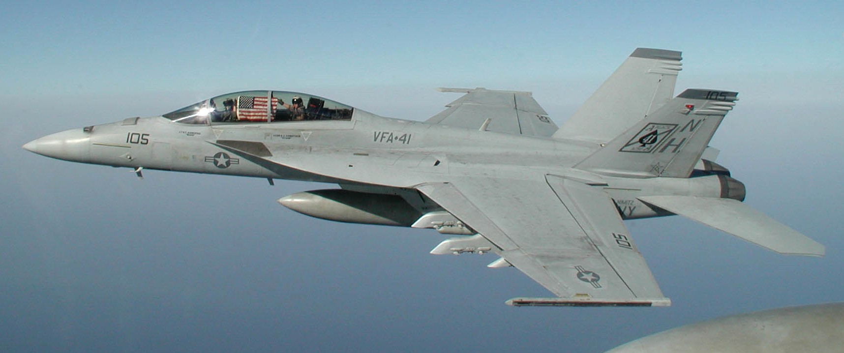 vfa-41 black aces strike fighter squadron f/a-18f super hornet cvw-11 cvn-68 uss nimitz us navy 182p