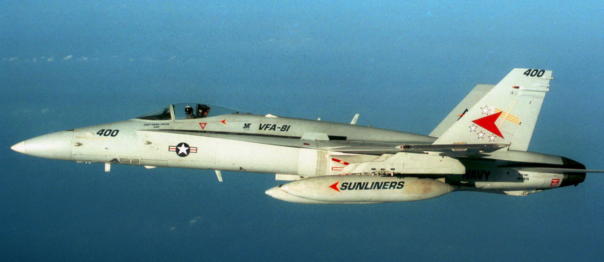 vfa-81 sunliners strike fighter squadron f/a-18c hornet cvw-17 cvn-73 uss george washington 80p