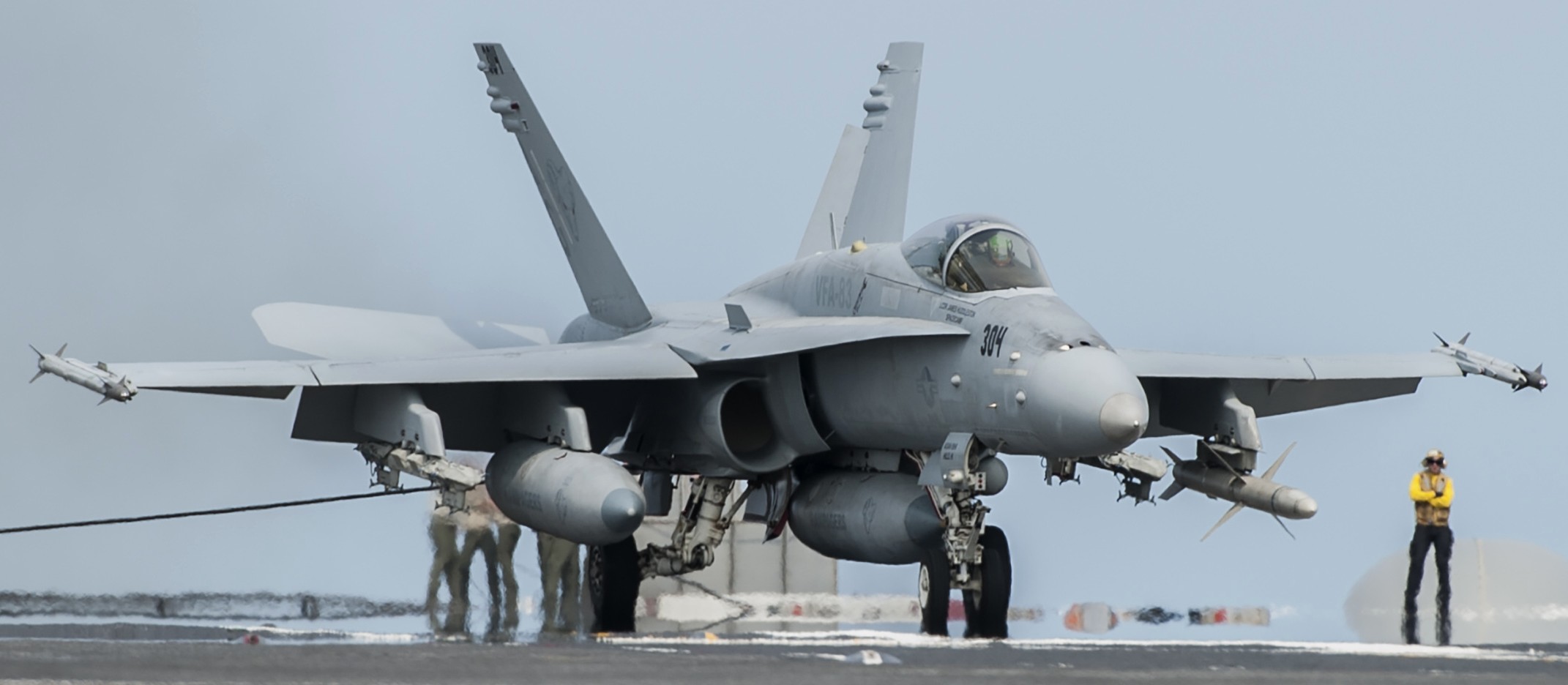 vfa-83 rampagers strike fighter squadron f/a-18c hornet cvw-7 uss harry s. truman cvn-75 29