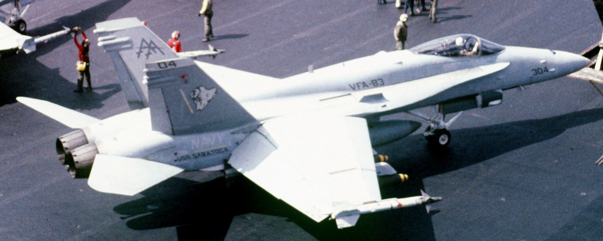 vfa-83 rampagers strike fighter squadron f/a-18c hornet cvw-17 uss saratoga cv-60 151