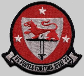 vs-33 sea control carrier air anti submarine squadron seaconron airasron patch crest insignia badge