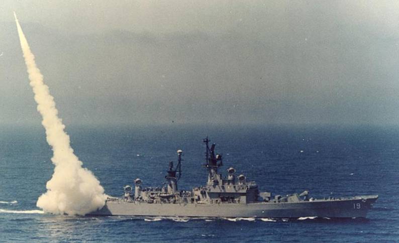 dlg cg 19 uss dale launches a rim-2 terrier missile sam point mugu california 1964