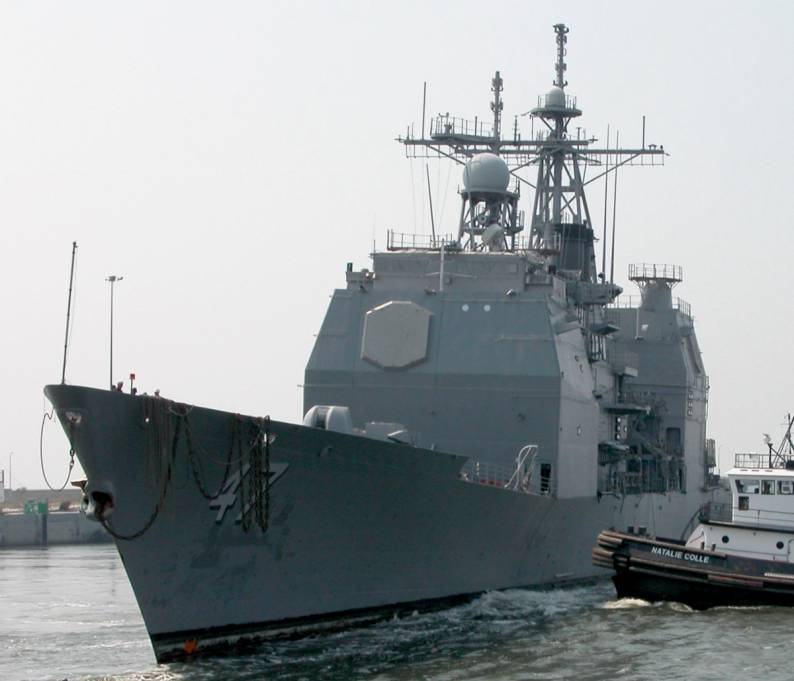 USS Ticonderoga CG 47 - guided missile cruiser - US Navy
