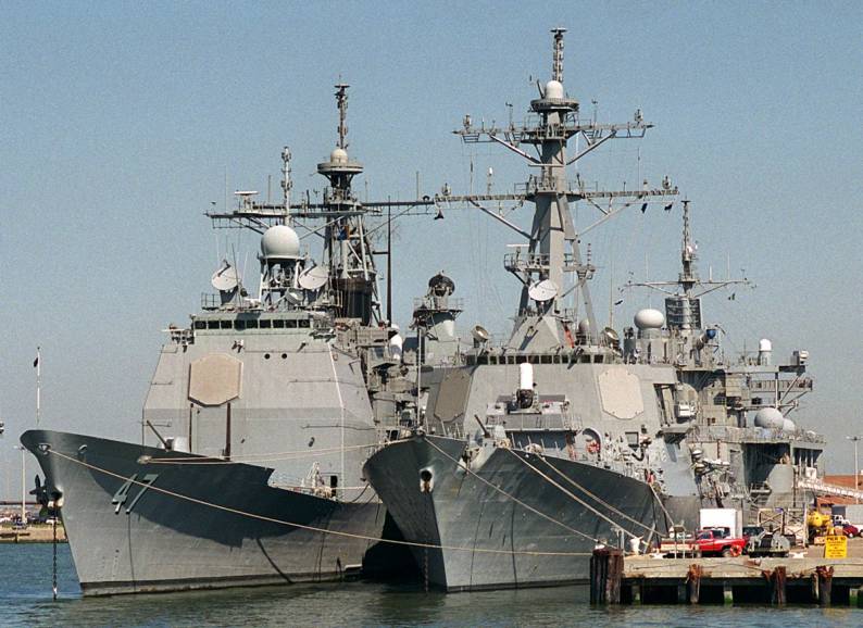USS Ticonderoga CG 47 - guided missile cruiser - US Navy
