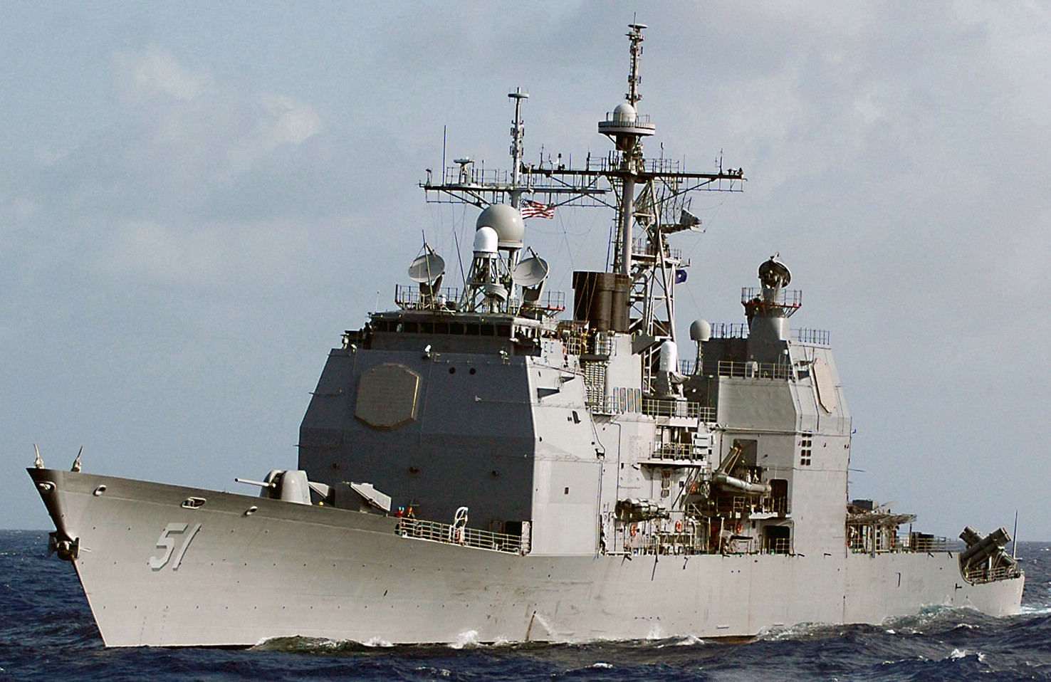 cg-51 uss thomas s. gates ticonderoga class guided missile cruiser aegis us navy exercise unitas 2005 09
