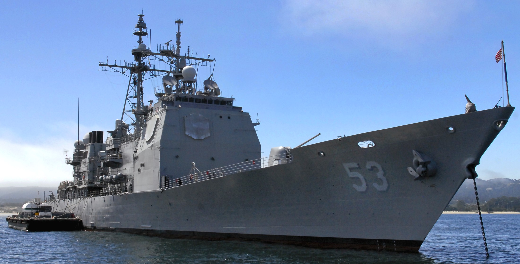 cg-53 uss mobile bay ticonderoga class guided missile cruiser aegis us navy monterey california 46