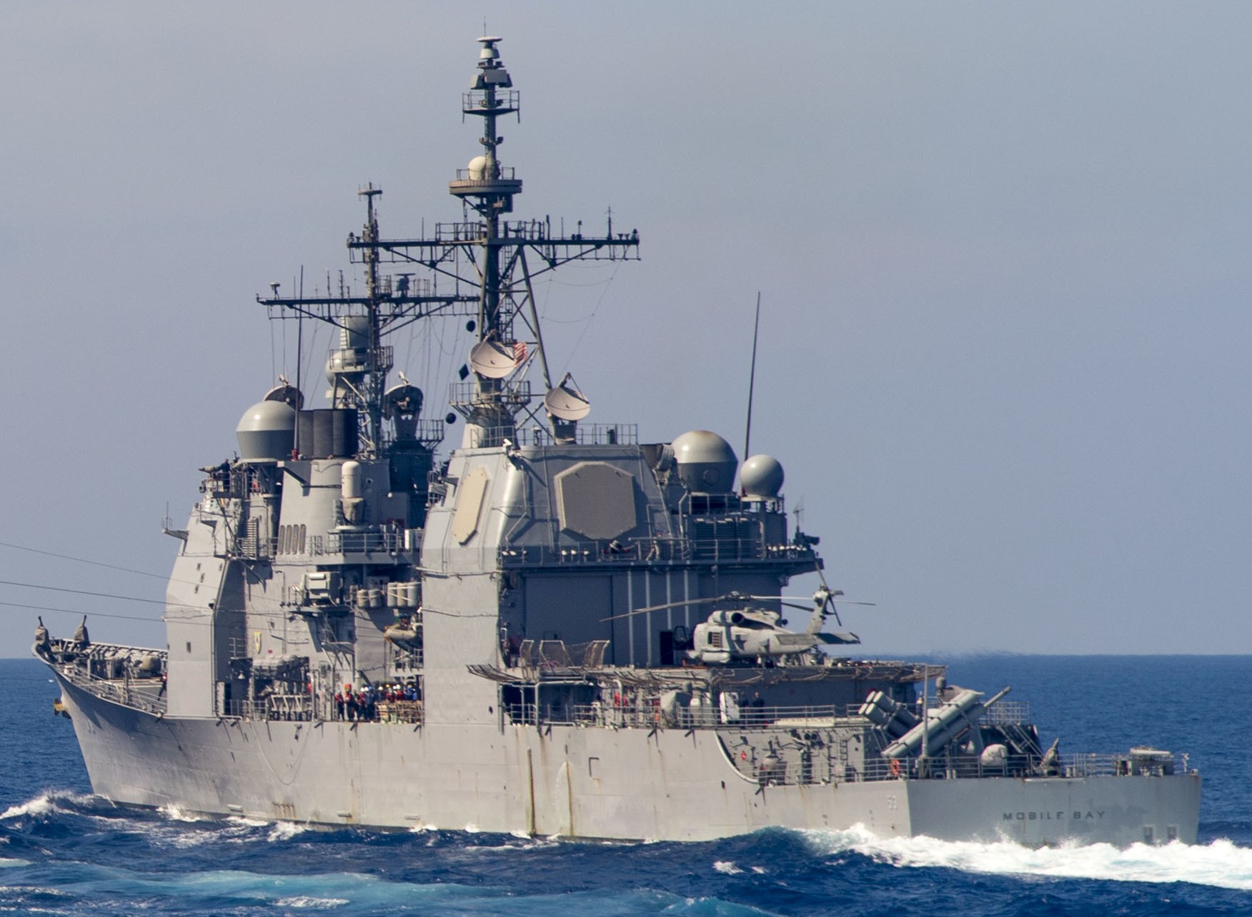 cg-53 uss mobile bay ticonderoga class guided missile cruiser aegis us navy 92