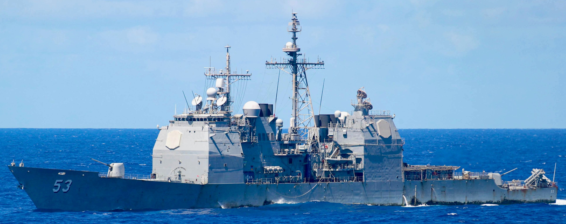cg-53 uss mobile bay ticonderoga class guided missile cruiser aegis us navy pacific ocean 150