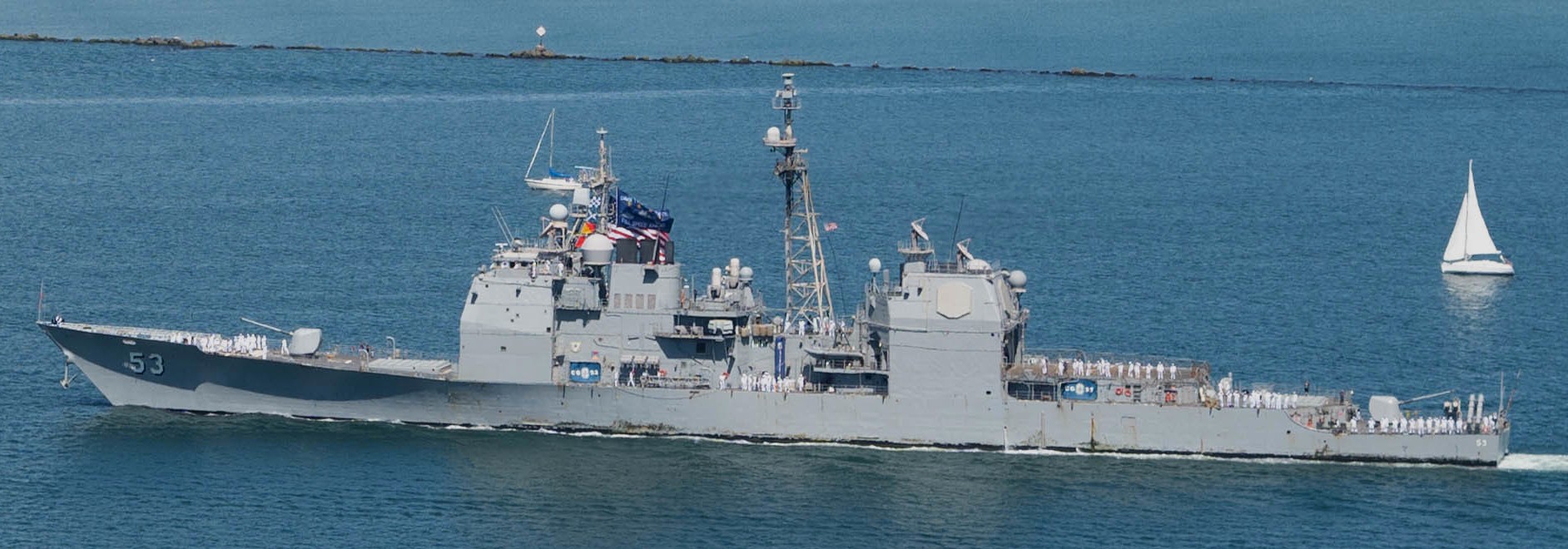 cg-53 uss mobile bay ticonderoga class guided missile cruiser aegis us navy naval base san diego california 159